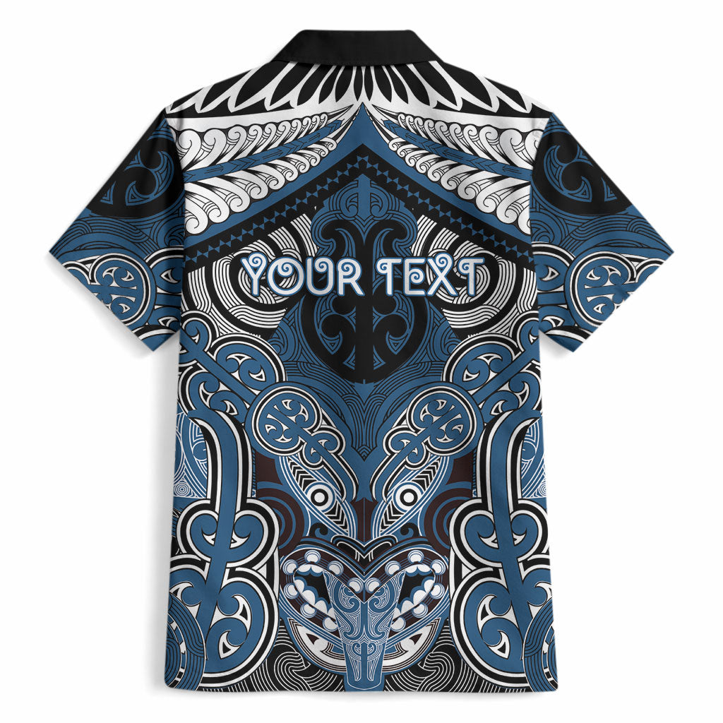 Aotearoa Iwi Ngati Mutunga Personalised Hawaiian Shirt Maori Kowhaiwhai Pattern