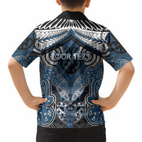 Aotearoa Iwi Ngati Mutunga Personalised Hawaiian Shirt Maori Kowhaiwhai Pattern