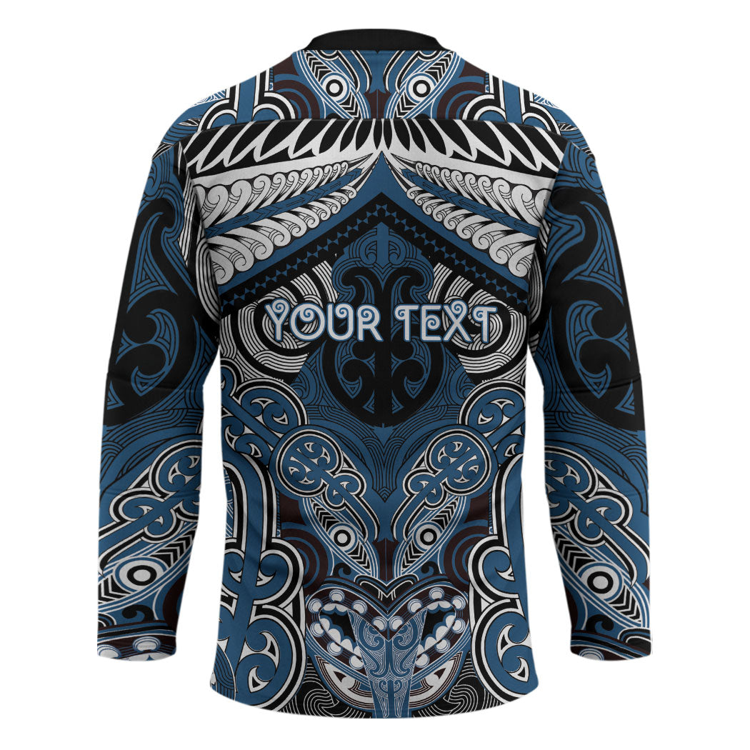 Aotearoa Iwi Ngati Mutunga Personalised Hockey Jersey Maori Kowhaiwhai Pattern