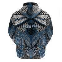 Aotearoa Iwi Ngati Mutunga Personalised Hoodie Maori Kowhaiwhai Pattern