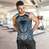 Aotearoa Iwi Ngati Mutunga Personalised Men Tank Top Maori Kowhaiwhai Pattern