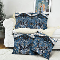 Aotearoa Iwi Ngati Mutunga Pillow Cover Maori Kowhaiwhai Pattern