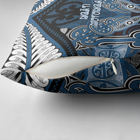 Aotearoa Iwi Ngati Mutunga Pillow Cover Maori Kowhaiwhai Pattern
