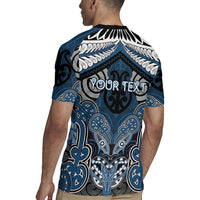 Aotearoa Iwi Ngati Mutunga Personalised Rugby Jersey Maori Kowhaiwhai Pattern