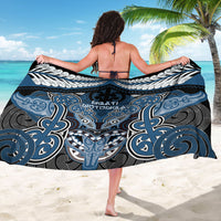 Aotearoa Iwi Ngati Mutunga Sarong Maori Kowhaiwhai Pattern