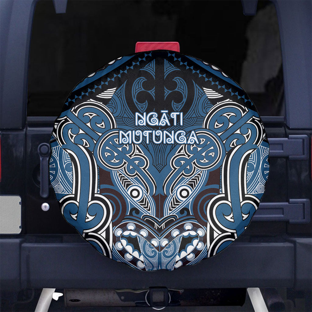 Aotearoa Iwi Ngati Mutunga Spare Tire Cover Maori Kowhaiwhai Pattern