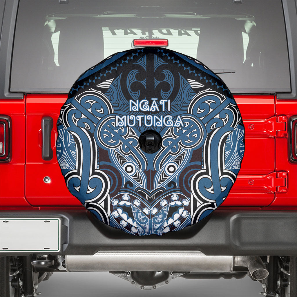Aotearoa Iwi Ngati Mutunga Spare Tire Cover Maori Kowhaiwhai Pattern