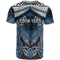 Aotearoa Iwi Ngati Mutunga Personalised T Shirt Maori Kowhaiwhai Pattern