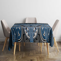 Aotearoa Iwi Ngati Mutunga Tablecloth Maori Kowhaiwhai Pattern