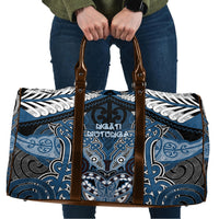 Aotearoa Iwi Ngati Mutunga Travel Bag Maori Kowhaiwhai Pattern