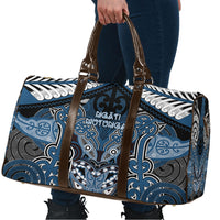 Aotearoa Iwi Ngati Mutunga Travel Bag Maori Kowhaiwhai Pattern