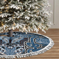 Aotearoa Iwi Ngati Mutunga Tree Skirt Maori Kowhaiwhai Pattern