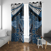 Aotearoa Iwi Ngati Mutunga Window Curtain Maori Kowhaiwhai Pattern