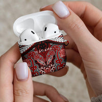 Aotearoa Iwi Te Ati Awa AirPods Case Maori Kowhaiwhai Pattern