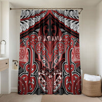Aotearoa Iwi Te Ati Awa Bathroom Set Maori Kowhaiwhai Pattern