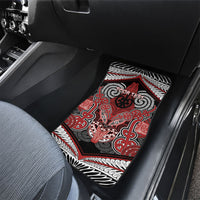 Aotearoa Iwi Te Ati Awa Personalised Car Mats Maori Kowhaiwhai Pattern