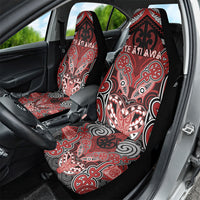 Aotearoa Iwi Te Ati Awa Car Seat Cover Maori Kowhaiwhai Pattern