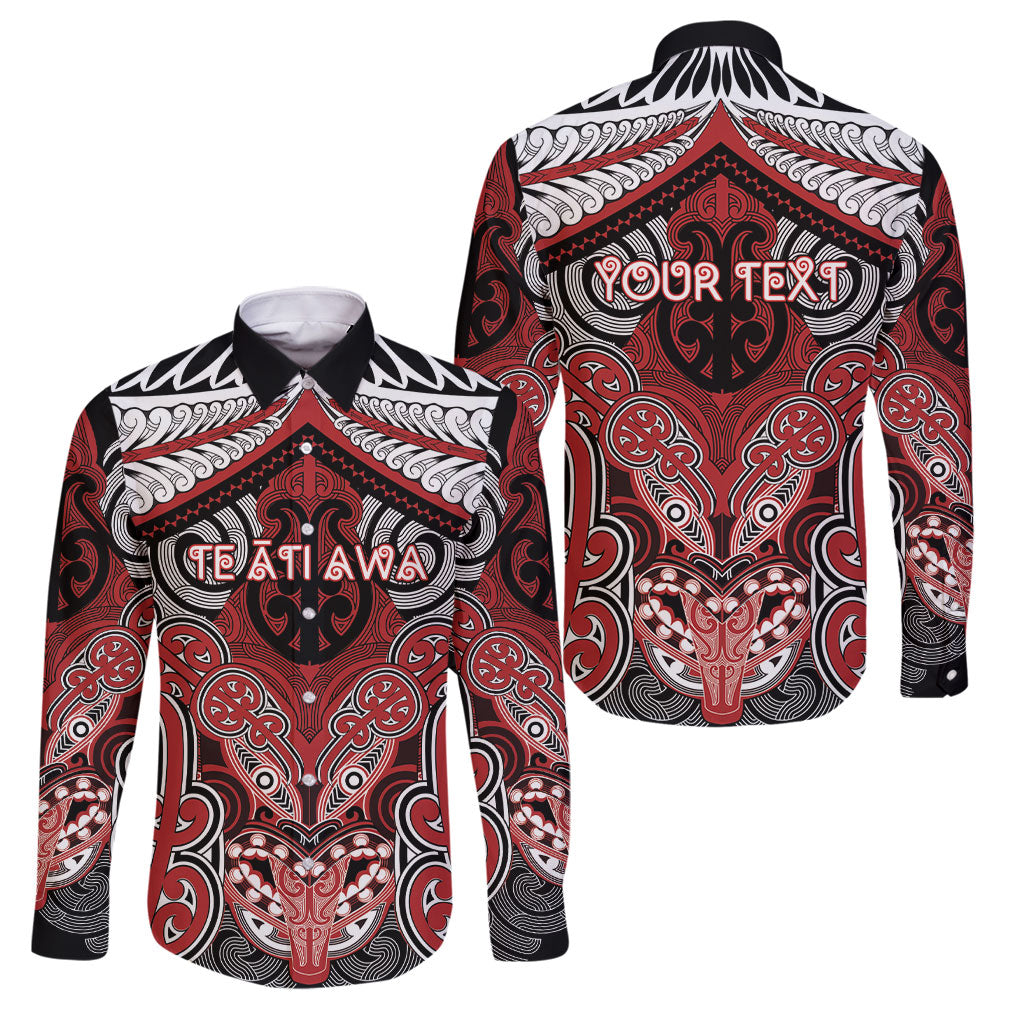 Aotearoa Iwi Te Ati Awa Personalised Family Matching Puletasi and Hawaiian Shirt Maori Kowhaiwhai Pattern