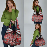 Aotearoa Iwi Te Ati Awa Grocery Bag Maori Kowhaiwhai Pattern