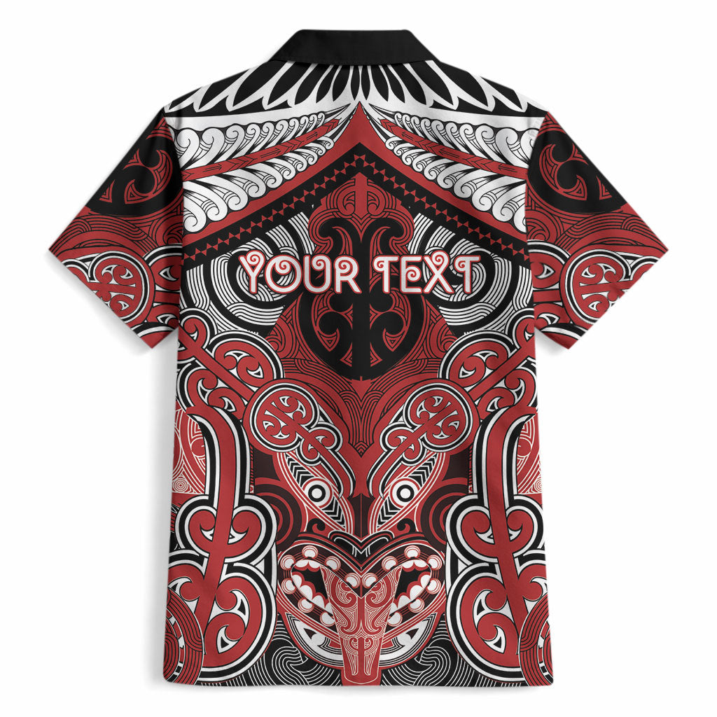 Aotearoa Iwi Te Ati Awa Personalised Hawaiian Shirt Maori Kowhaiwhai Pattern