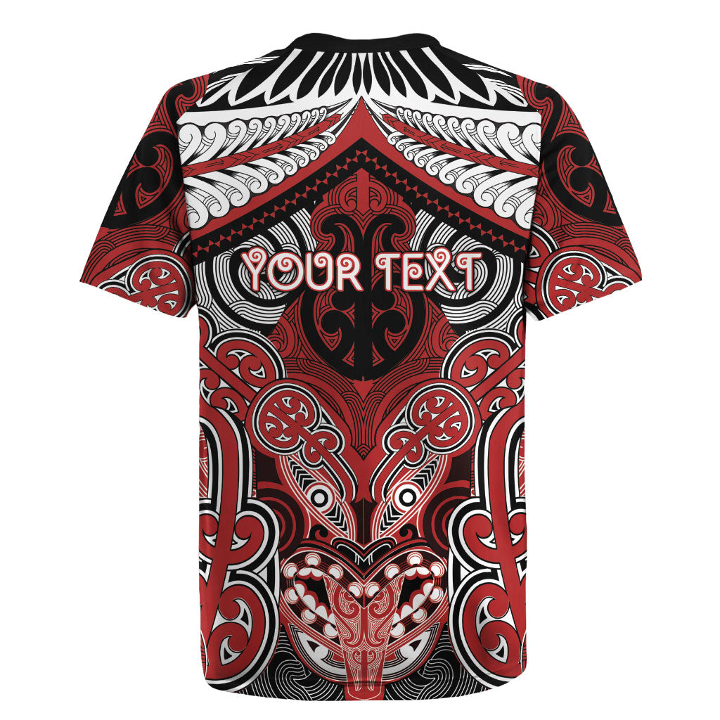 Aotearoa Iwi Te Ati Awa Personalised Rugby Jersey Maori Kowhaiwhai Pattern