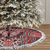 Aotearoa Iwi Te Ati Awa Tree Skirt Maori Kowhaiwhai Pattern