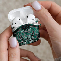 Aotearoa Iwi Ngati Maru AirPods Case Maori Kowhaiwhai Pattern