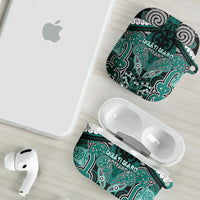 Aotearoa Iwi Ngati Maru AirPods Case Maori Kowhaiwhai Pattern