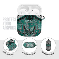 Aotearoa Iwi Ngati Maru AirPods Case Maori Kowhaiwhai Pattern