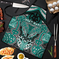 Aotearoa Iwi Ngati Maru Apron Maori Kowhaiwhai Pattern