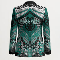 Aotearoa Iwi Ngati Maru Personalised Blazer Maori Kowhaiwhai Pattern