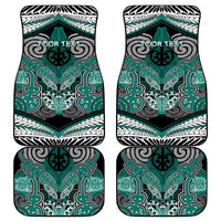 Aotearoa Iwi Ngati Maru Personalised Car Mats Maori Kowhaiwhai Pattern