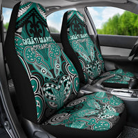 Aotearoa Iwi Ngati Maru Car Seat Cover Maori Kowhaiwhai Pattern