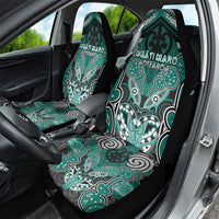 Aotearoa Iwi Ngati Maru Car Seat Cover Maori Kowhaiwhai Pattern