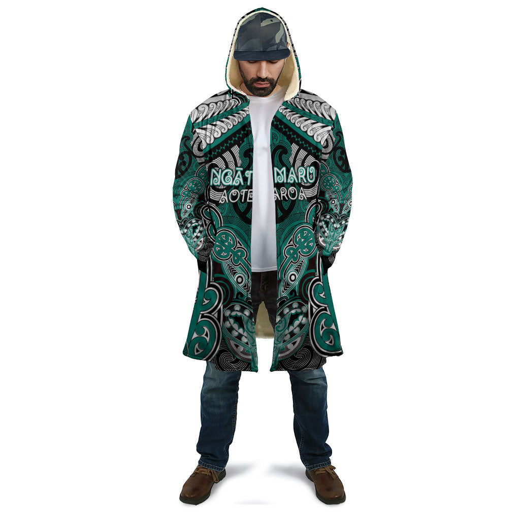 Aotearoa Iwi Ngati Maru Personalised Cloak Maori Kowhaiwhai Pattern