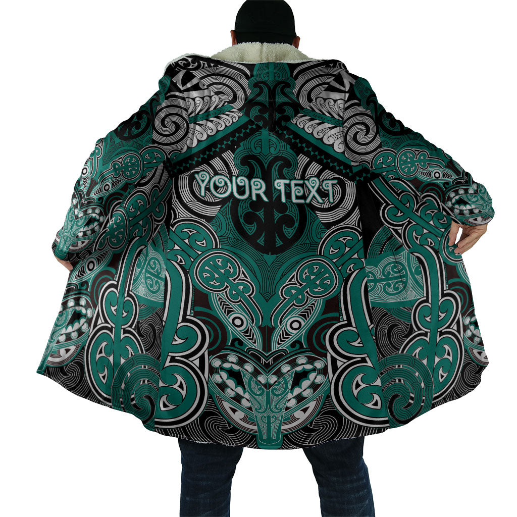 Aotearoa Iwi Ngati Maru Personalised Cloak Maori Kowhaiwhai Pattern