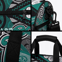 Aotearoa Iwi Ngati Maru Duffle Bag Maori Kowhaiwhai Pattern