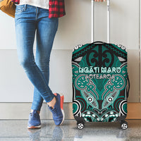 Aotearoa Iwi Ngati Maru Luggage Cover Maori Kowhaiwhai Pattern