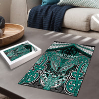 Aotearoa Iwi Ngati Maru Puzzle Maori Kowhaiwhai Pattern