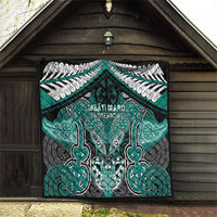 Aotearoa Iwi Ngati Maru Quilt Maori Kowhaiwhai Pattern