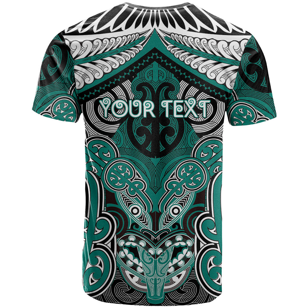 Aotearoa Iwi Ngati Maru Personalised T Shirt Maori Kowhaiwhai Pattern