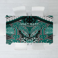 Aotearoa Iwi Ngati Maru Tablecloth Maori Kowhaiwhai Pattern