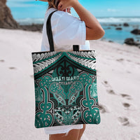 Aotearoa Iwi Ngati Maru Tote Bag Maori Kowhaiwhai Pattern