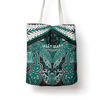 Aotearoa Iwi Ngati Maru Tote Bag Maori Kowhaiwhai Pattern