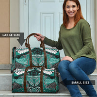 Aotearoa Iwi Ngati Maru Travel Bag Maori Kowhaiwhai Pattern