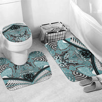 Aotearoa Iwi Ngati Paoa Bathroom Set Maori Kowhaiwhai Pattern