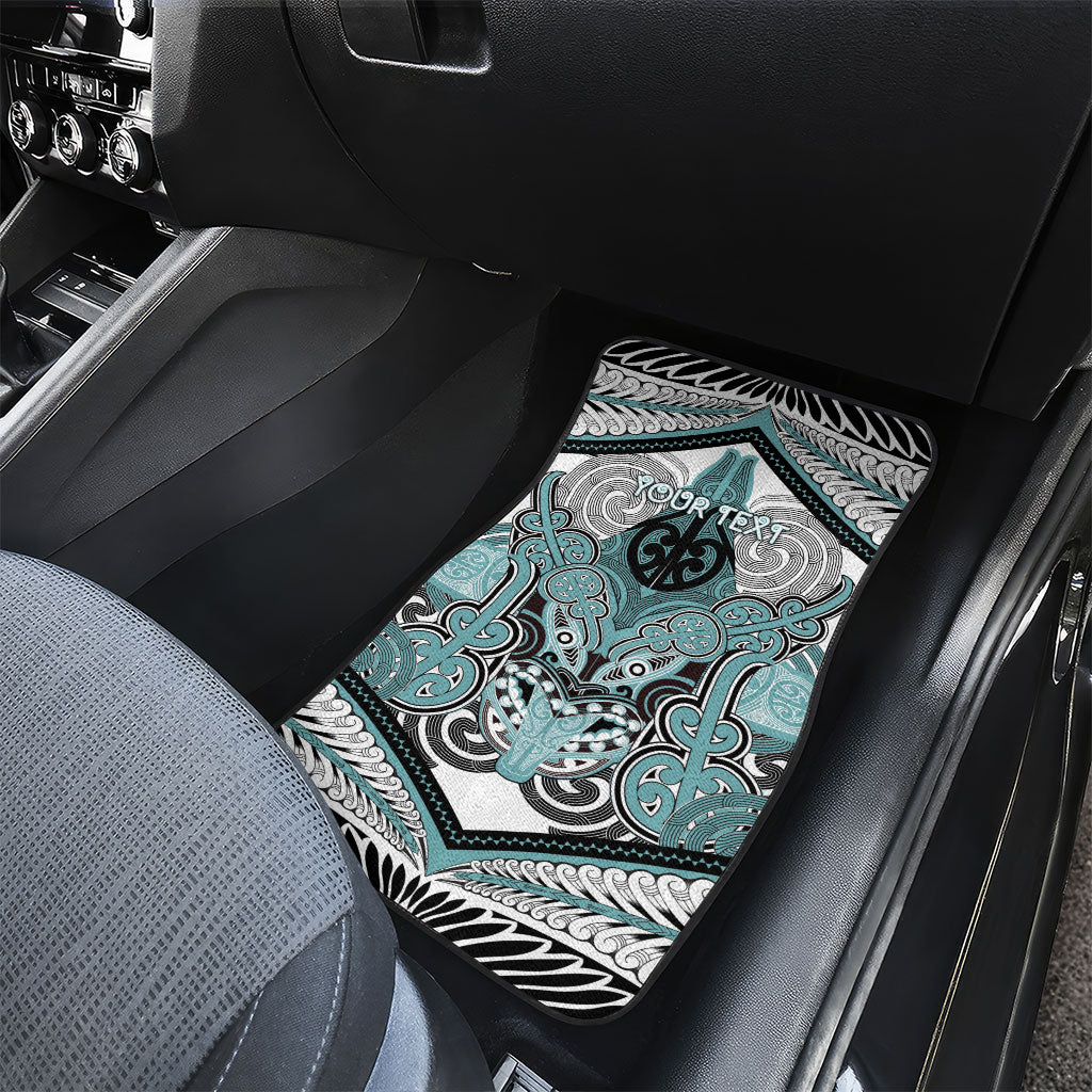Aotearoa Iwi Ngati Paoa Personalised Car Mats Maori Kowhaiwhai Pattern
