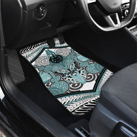 Aotearoa Iwi Ngati Paoa Personalised Car Mats Maori Kowhaiwhai Pattern