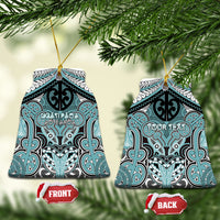 Aotearoa Iwi Ngati Paoa Personalised Ceramic Ornament Maori Kowhaiwhai Pattern