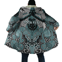 Aotearoa Iwi Ngati Paoa Personalised Cloak Maori Kowhaiwhai Pattern